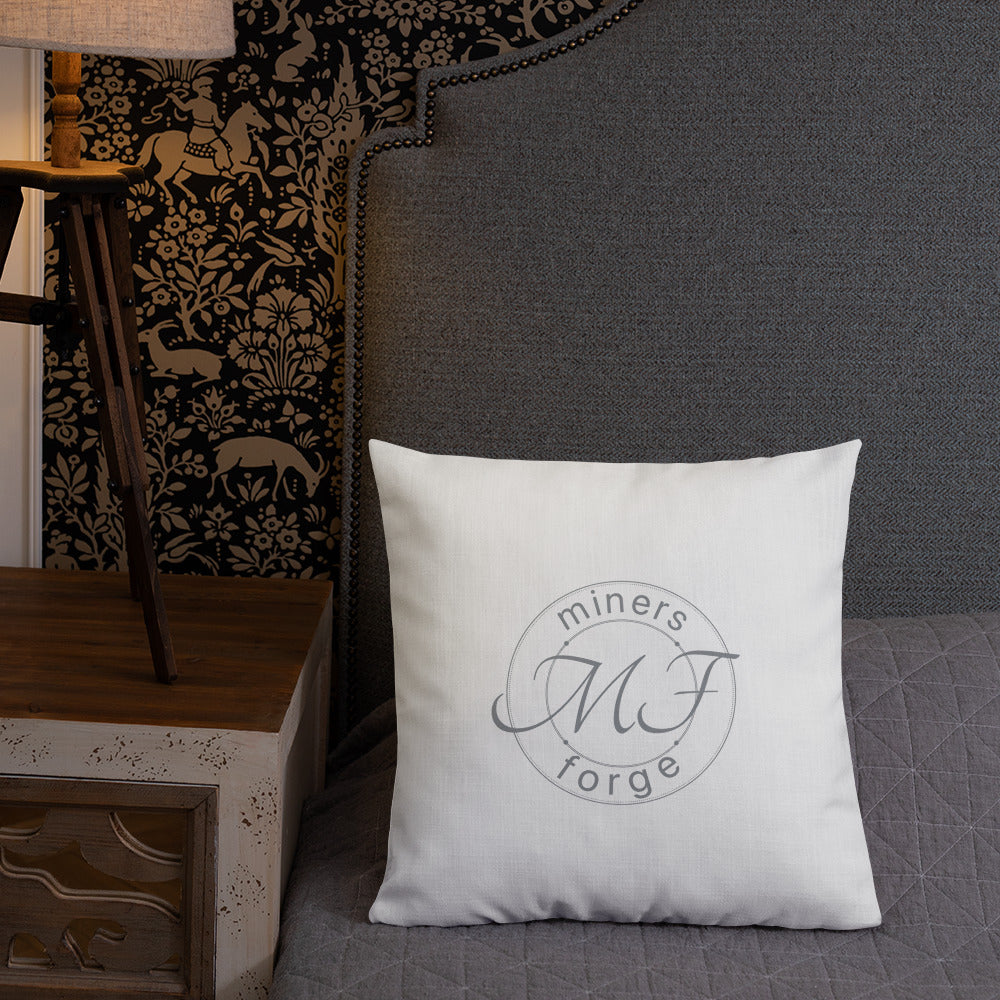MF nameplate Premium Pillow