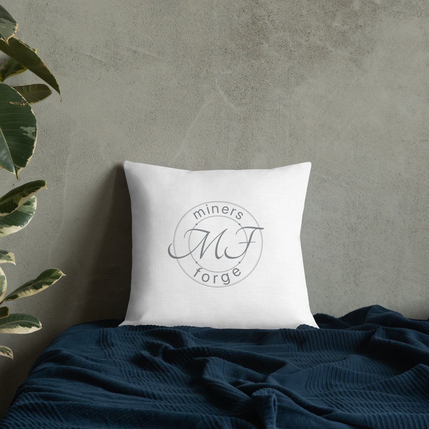 MF nameplate Premium Pillow