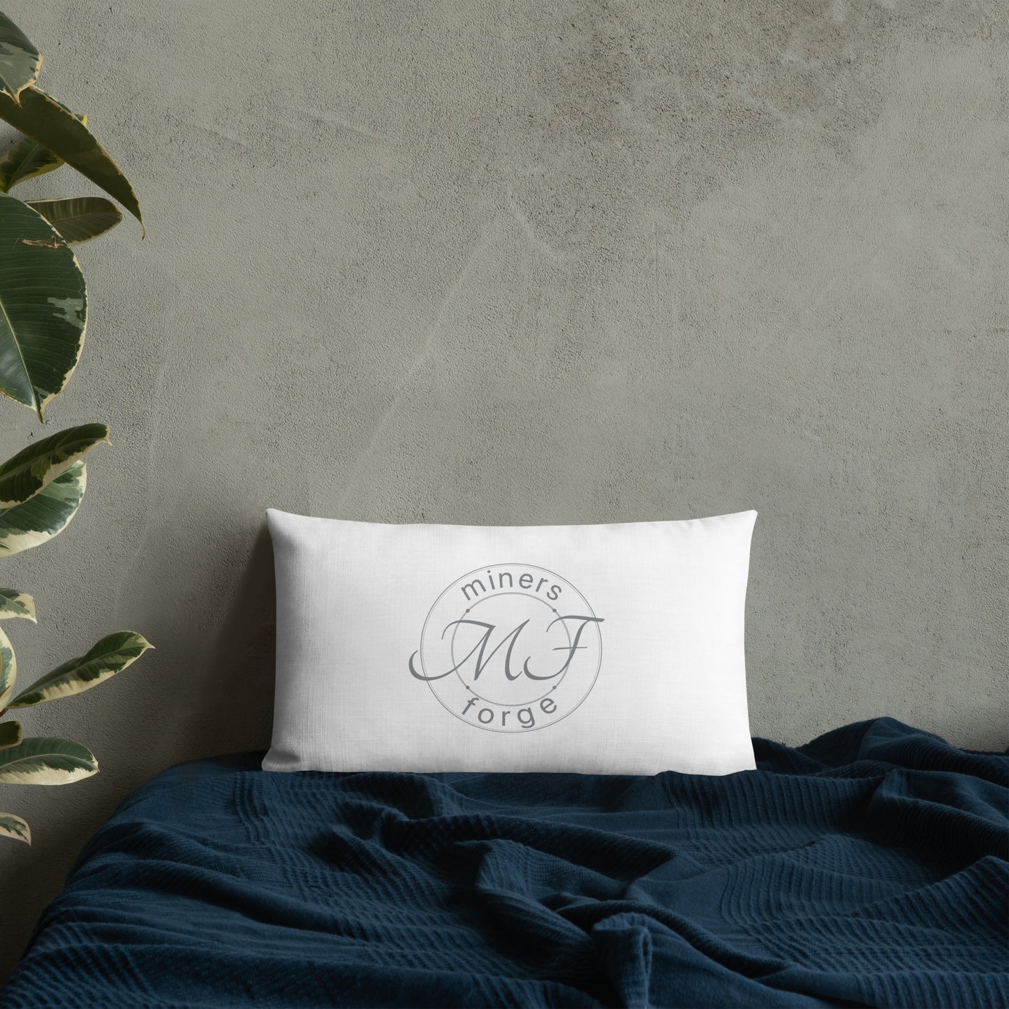 MF nameplate Premium Pillow