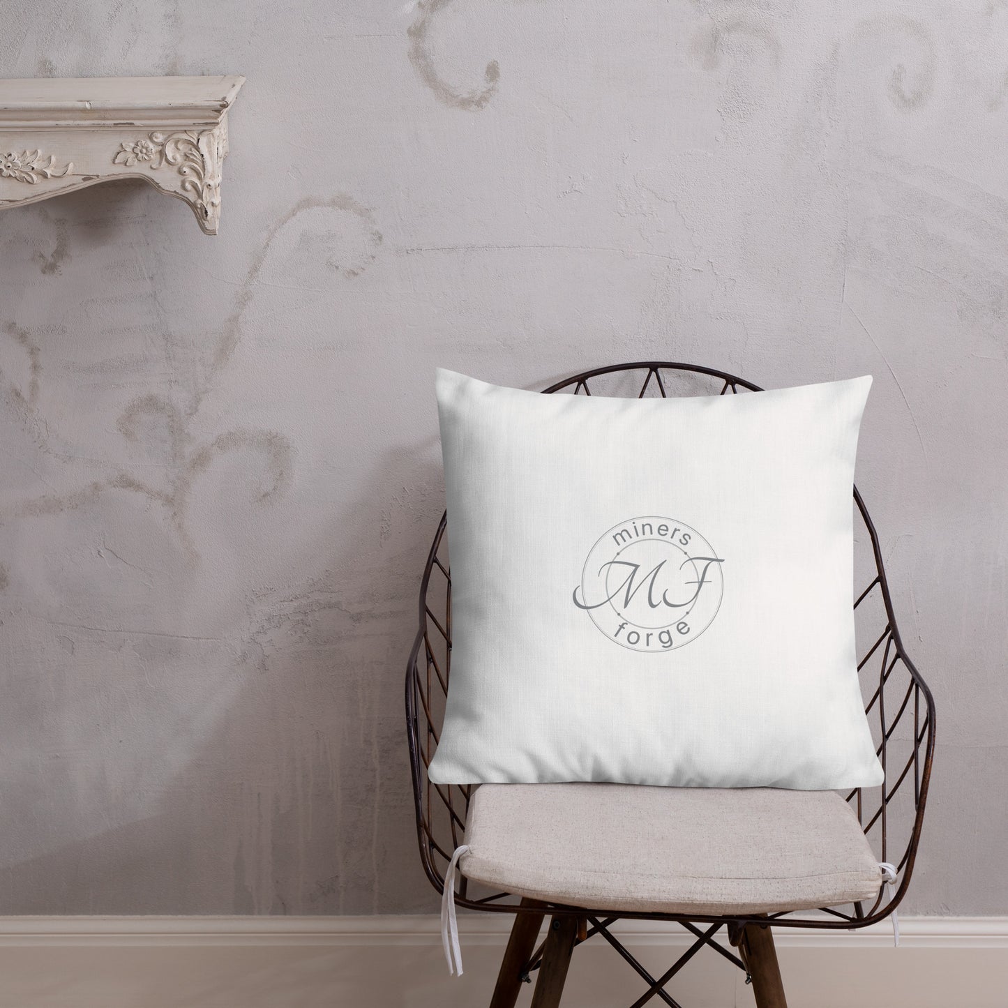 MF nameplate Premium Pillow