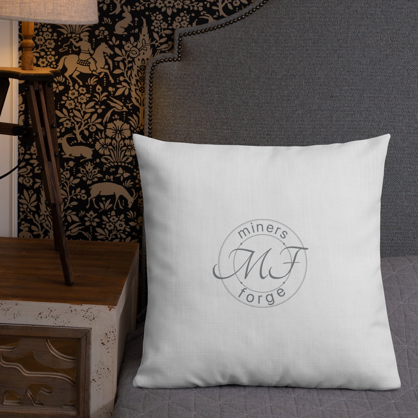 MF nameplate Premium Pillow