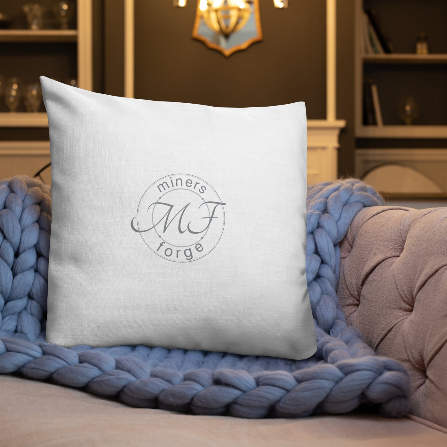 MF nameplate Premium Pillow
