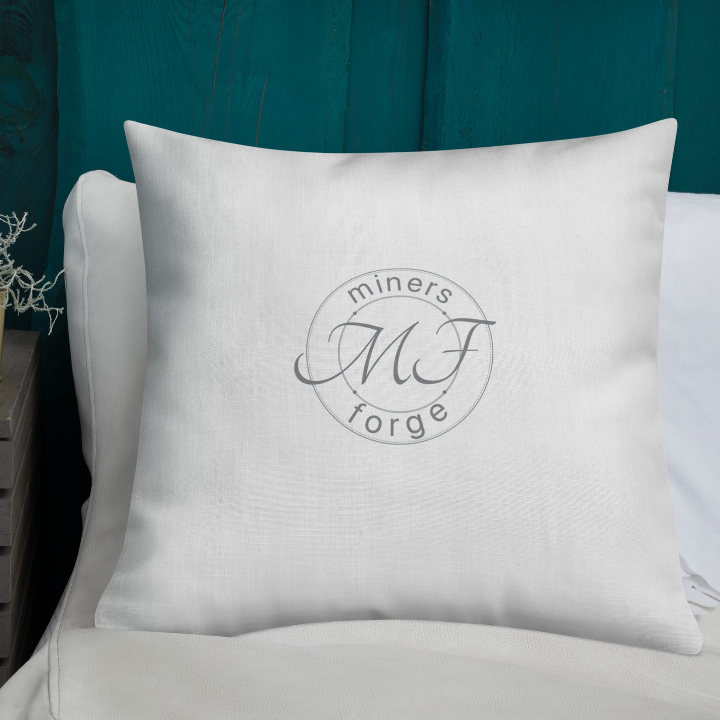 MF nameplate Premium Pillow