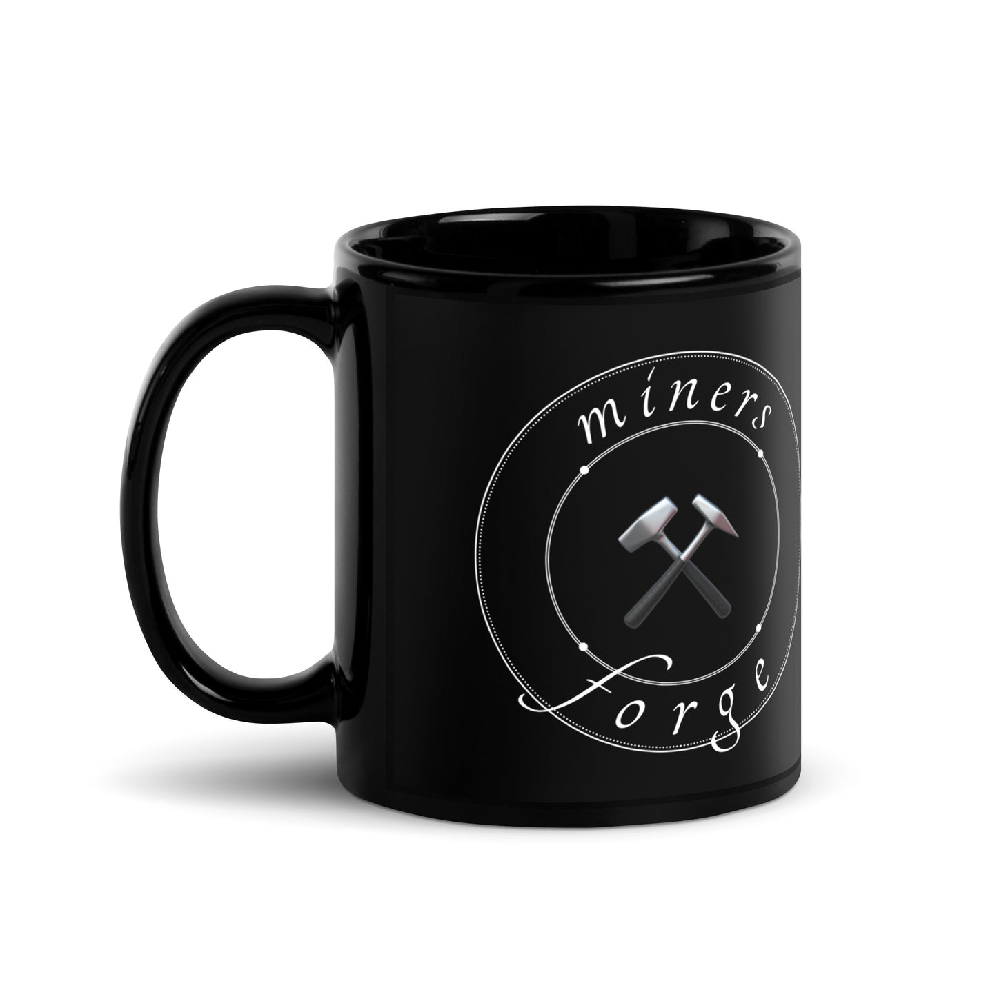 MF Collection rock Black Glossy Mug