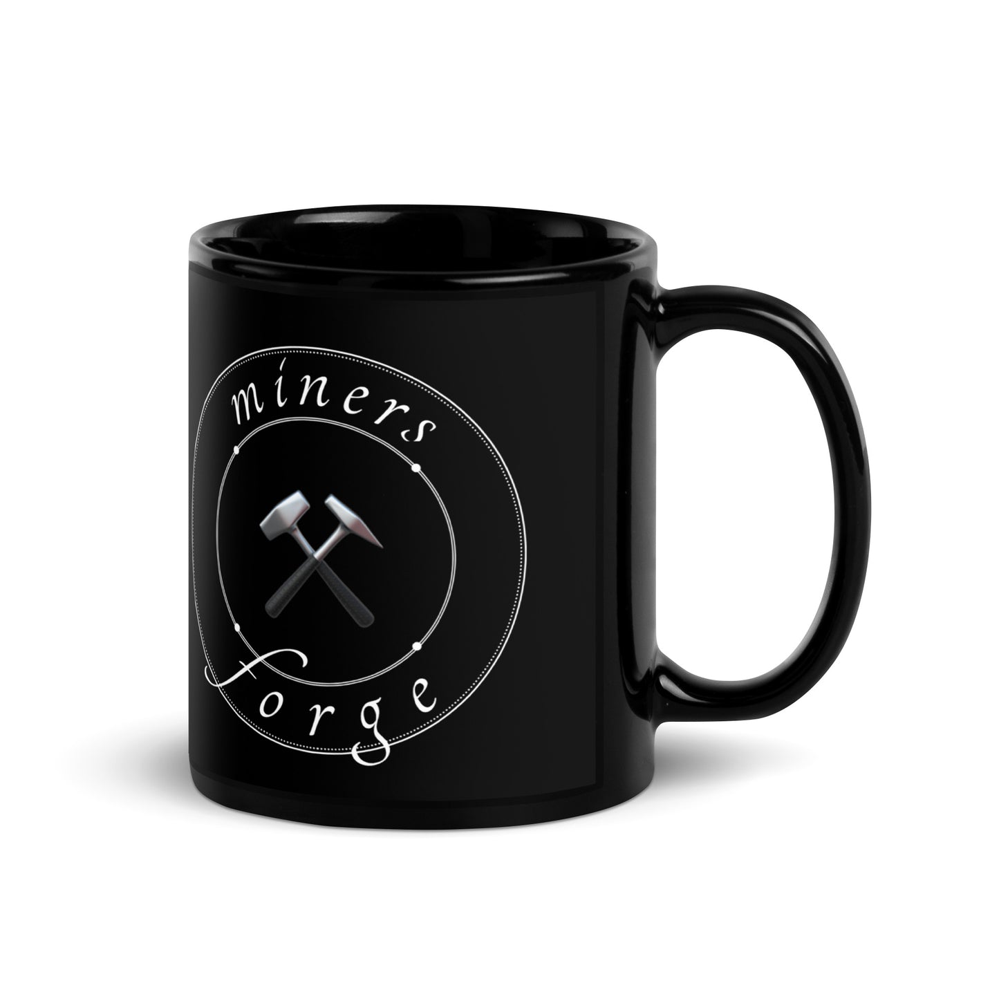 MF Collection rock Black Glossy Mug
