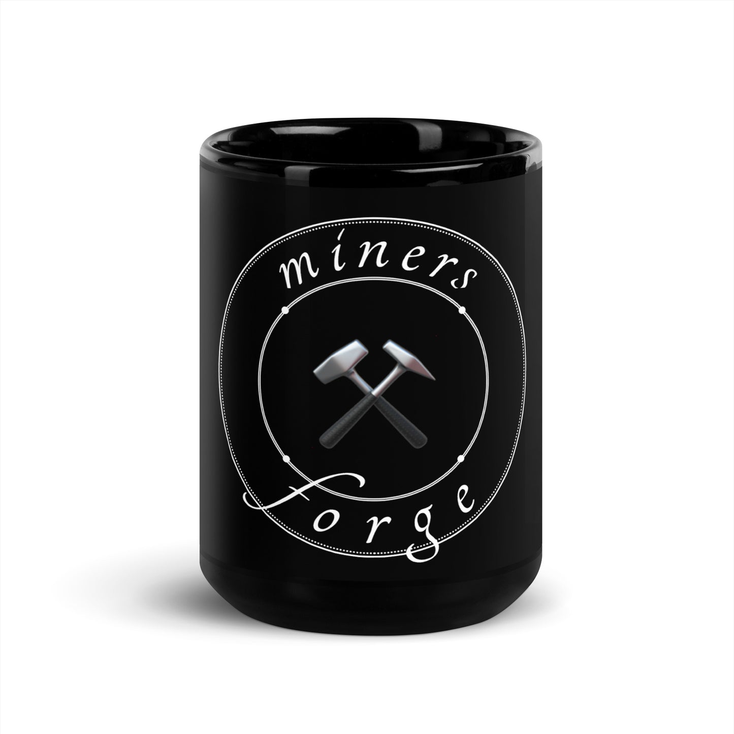 MF Collection rock Black Glossy Mug