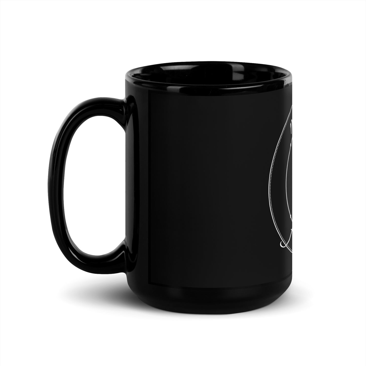 MF Collection rock Black Glossy Mug
