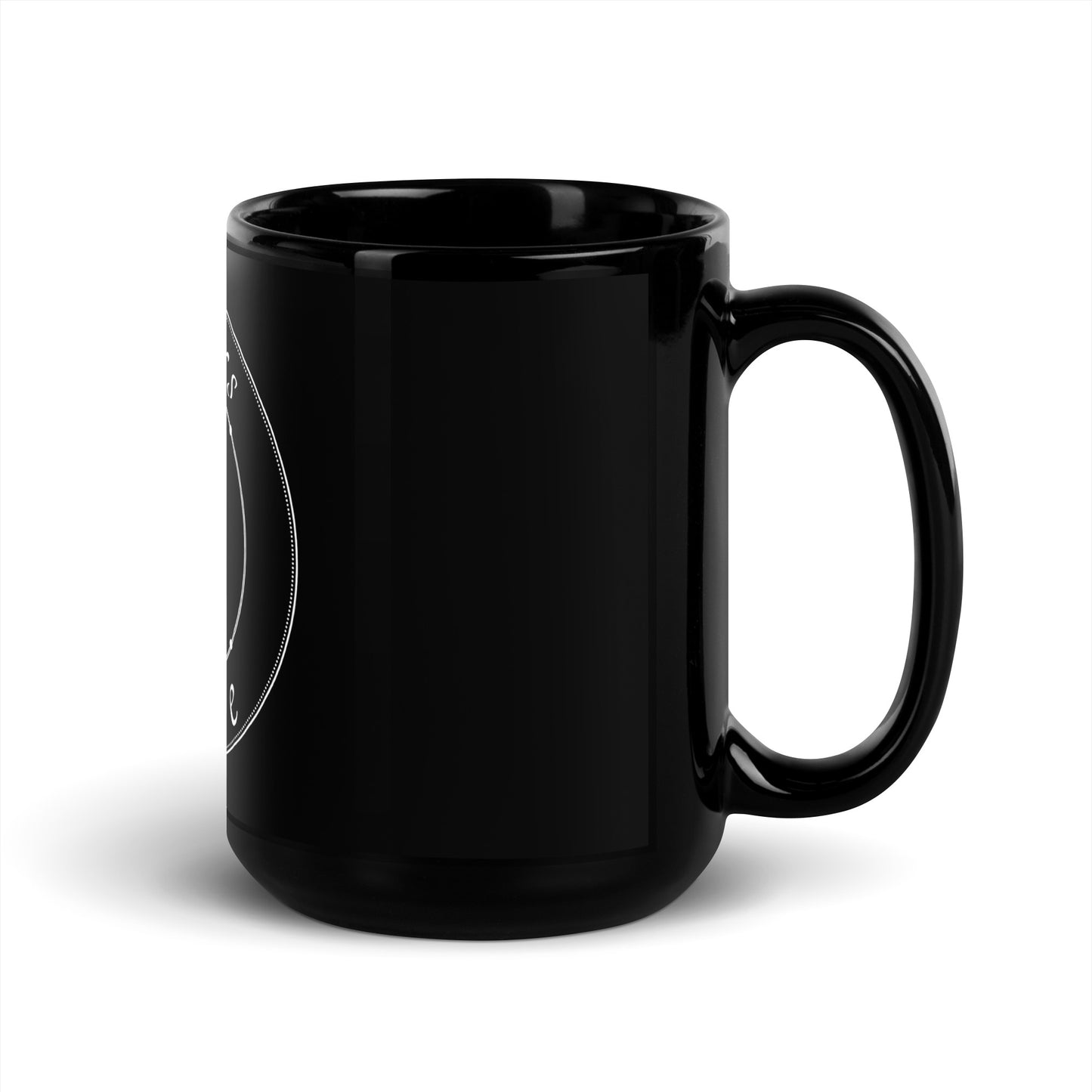 MF Collection rock Black Glossy Mug