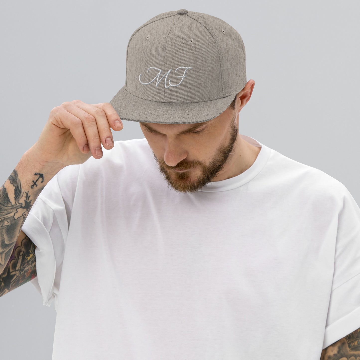 Classic MF Oversize Logo Snapback Hat