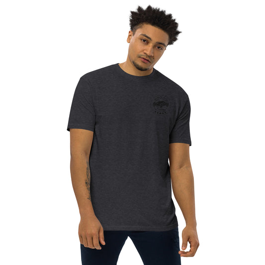 MF racing Grey Men’s premium heavyweight tee