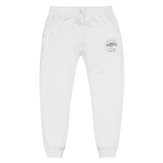 MF racing White Unisex fleece sweatpants