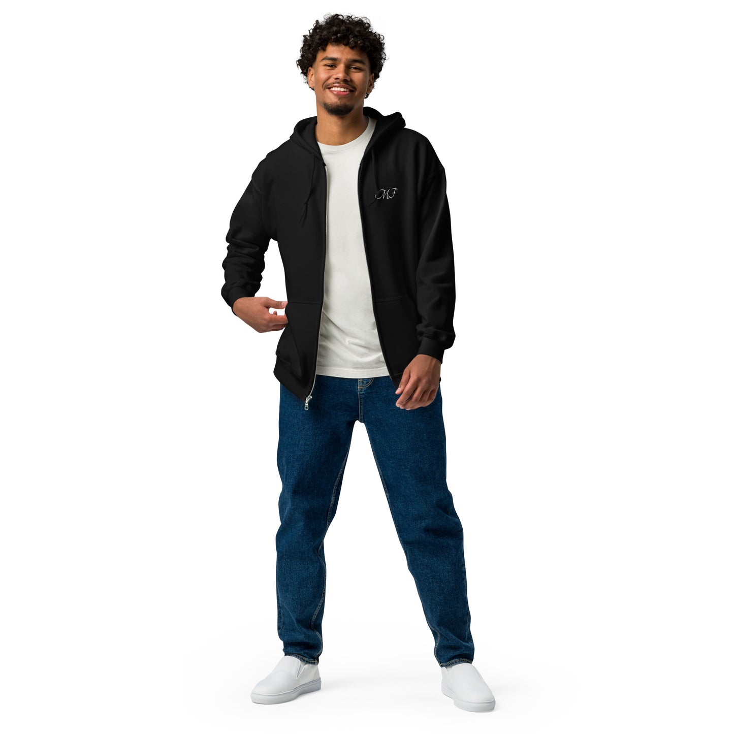 Classic MF Rocks Unisex heavy blend zip hoodie