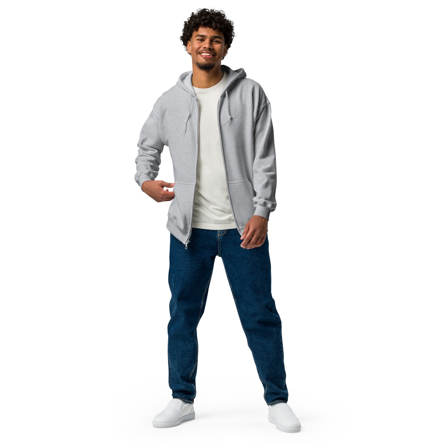 Classic MF Rocks Unisex heavy blend zip hoodie