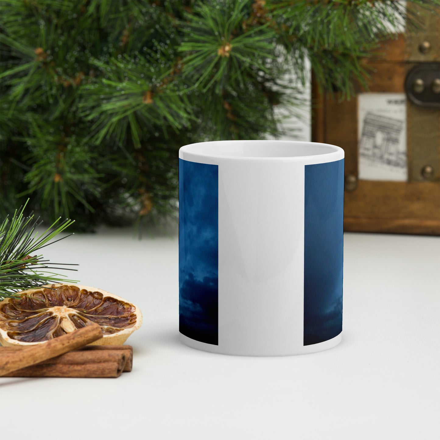 MF First Cup Series - new day - White glossy mug