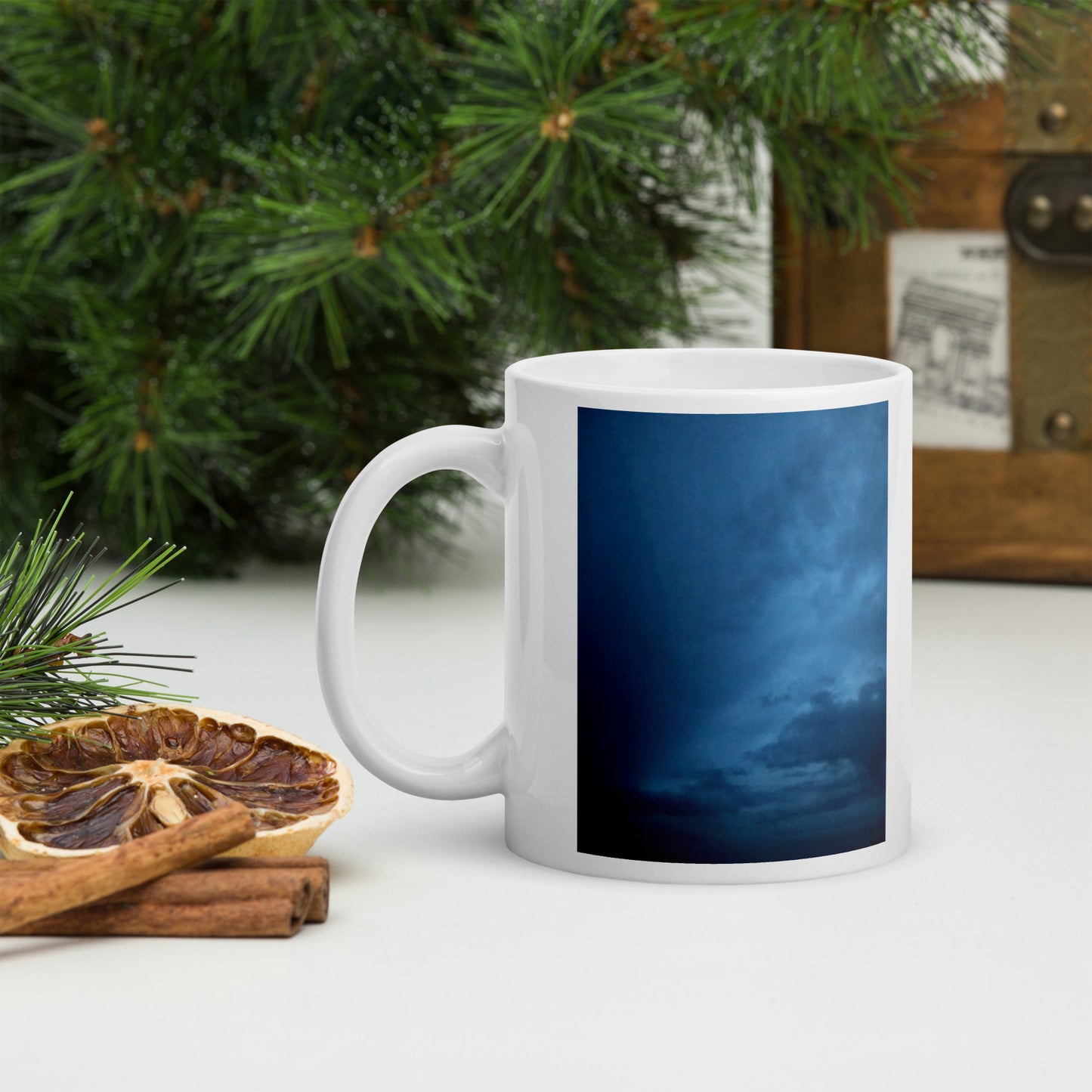 MF First Cup Series - new day - White glossy mug