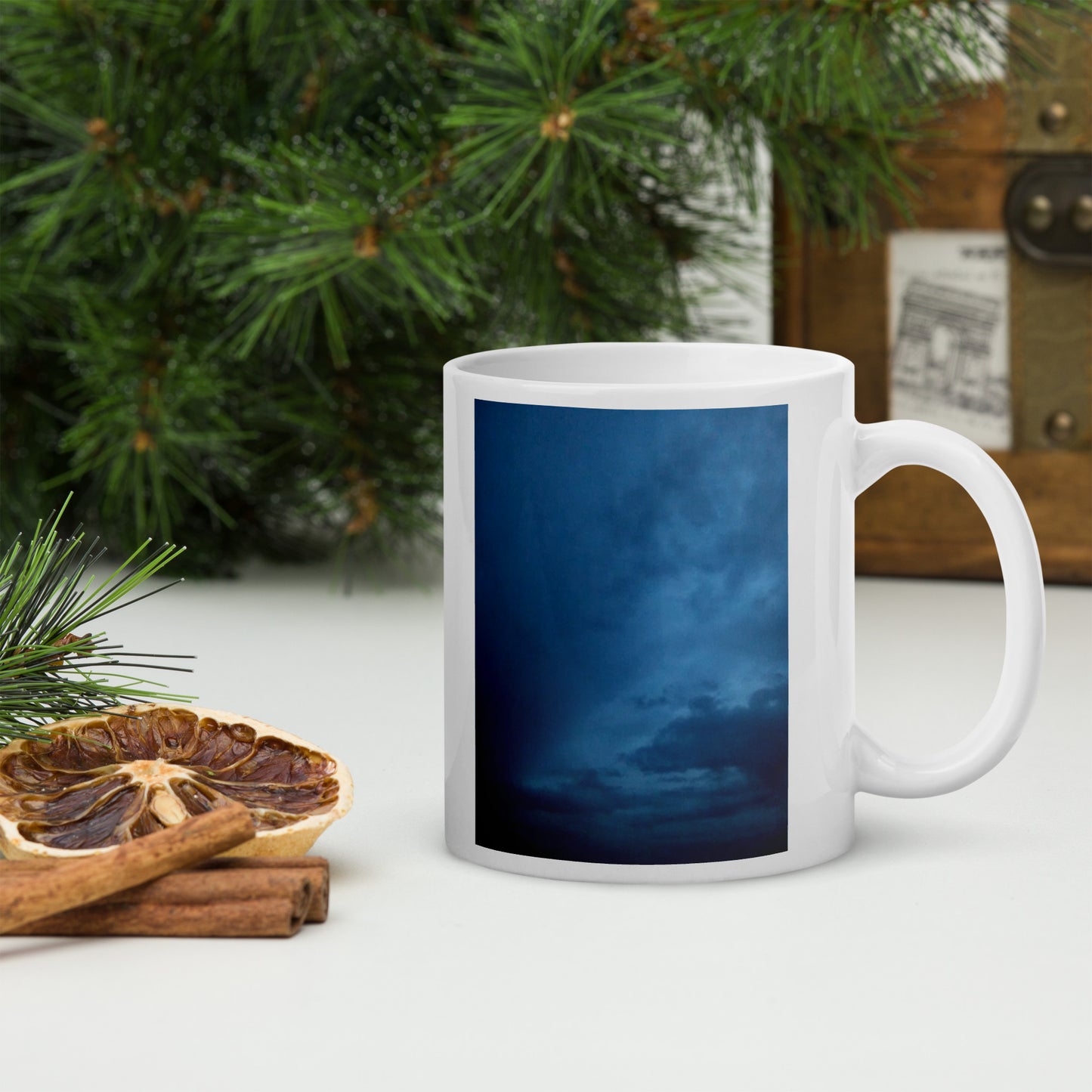 MF First Cup Series - new day - White glossy mug