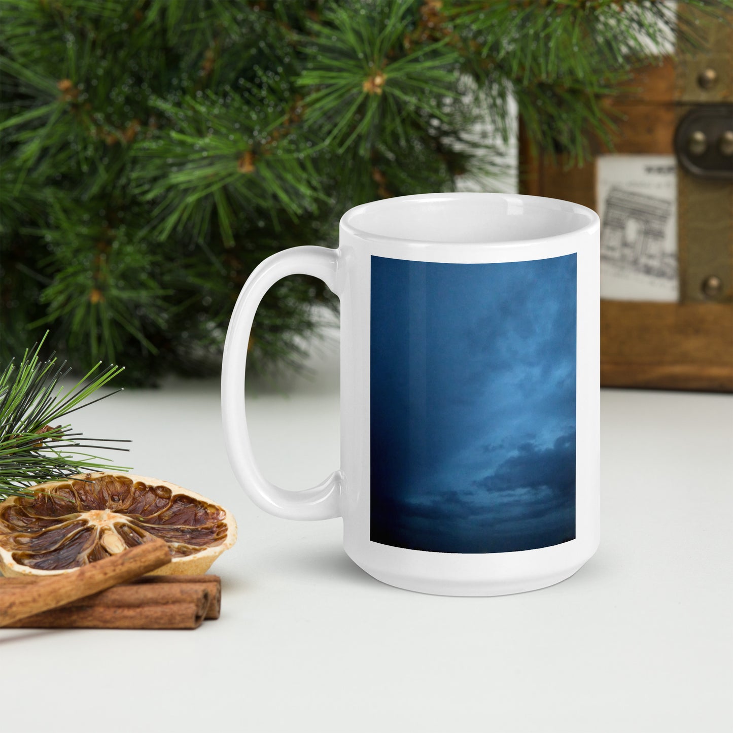 MF First Cup Series - new day - White glossy mug