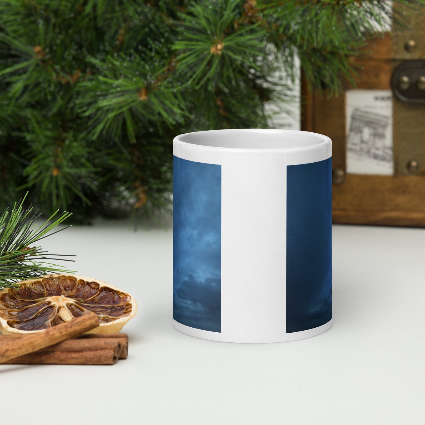 MF First Cup Series - new day - White glossy mug