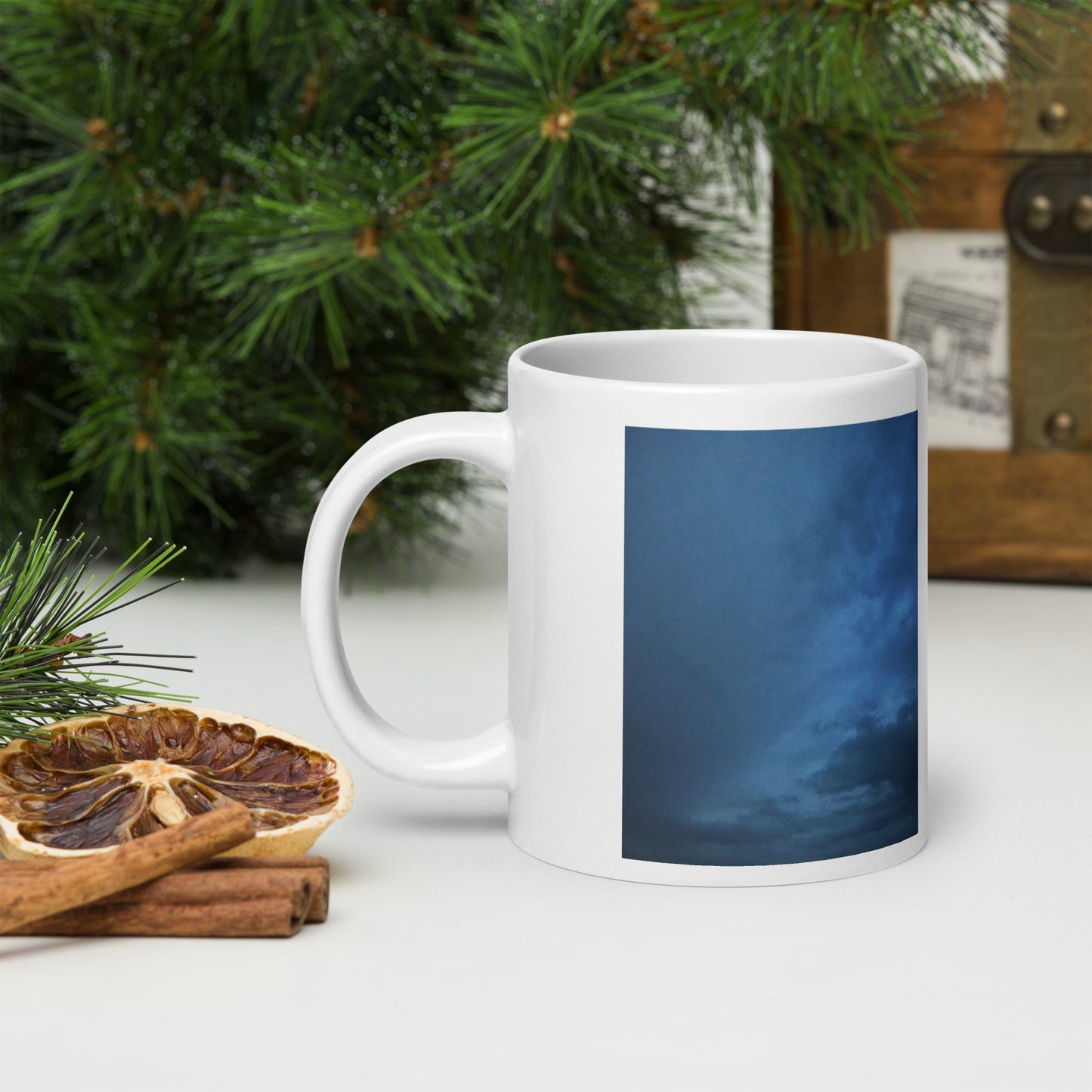 MF First Cup Series - new day - White glossy mug