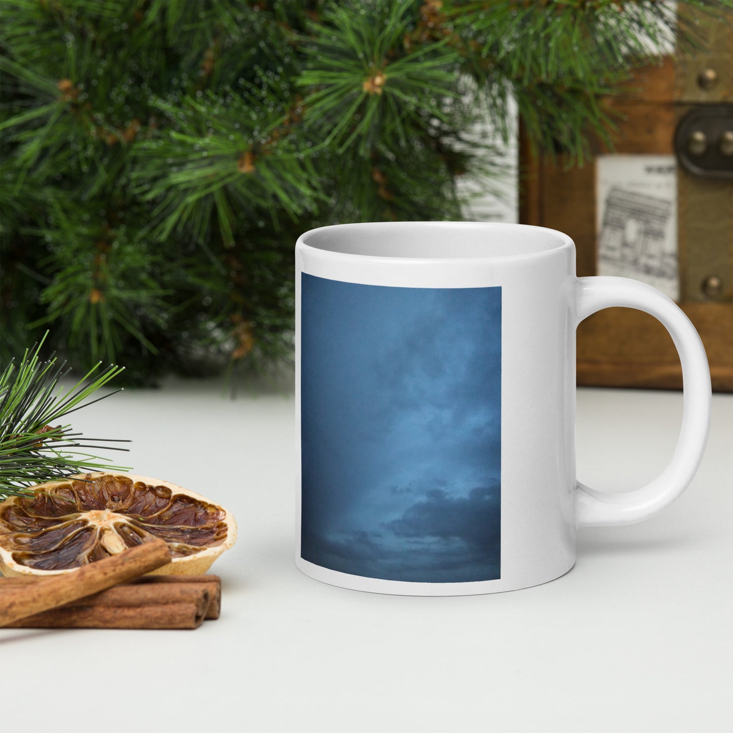 MF First Cup Series - new day - White glossy mug
