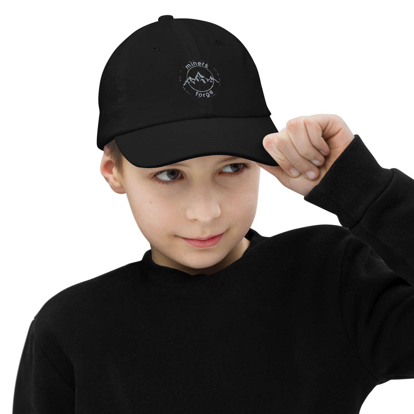 Youth baseball cap