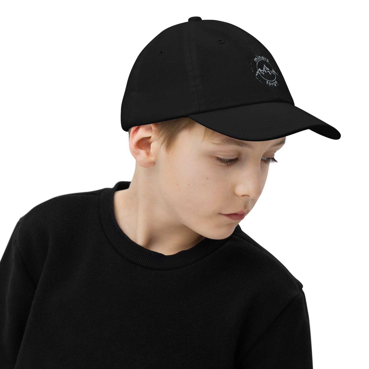 Youth baseball cap