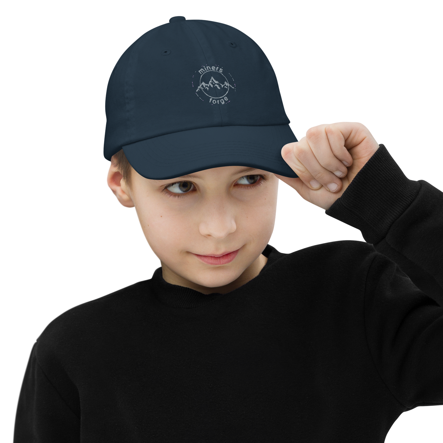 Youth baseball cap