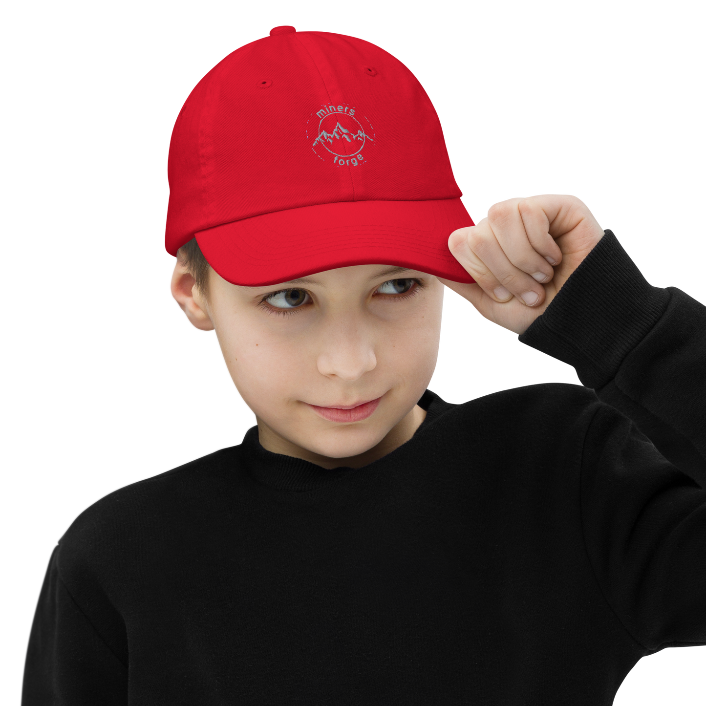 Youth baseball cap