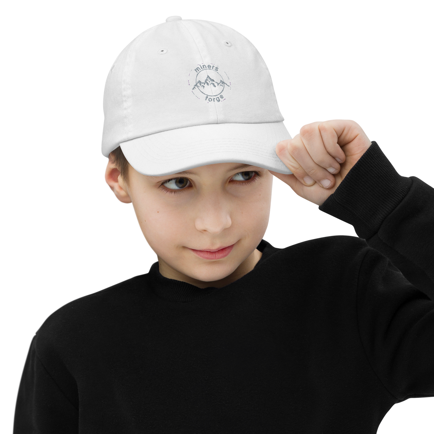 Youth baseball cap