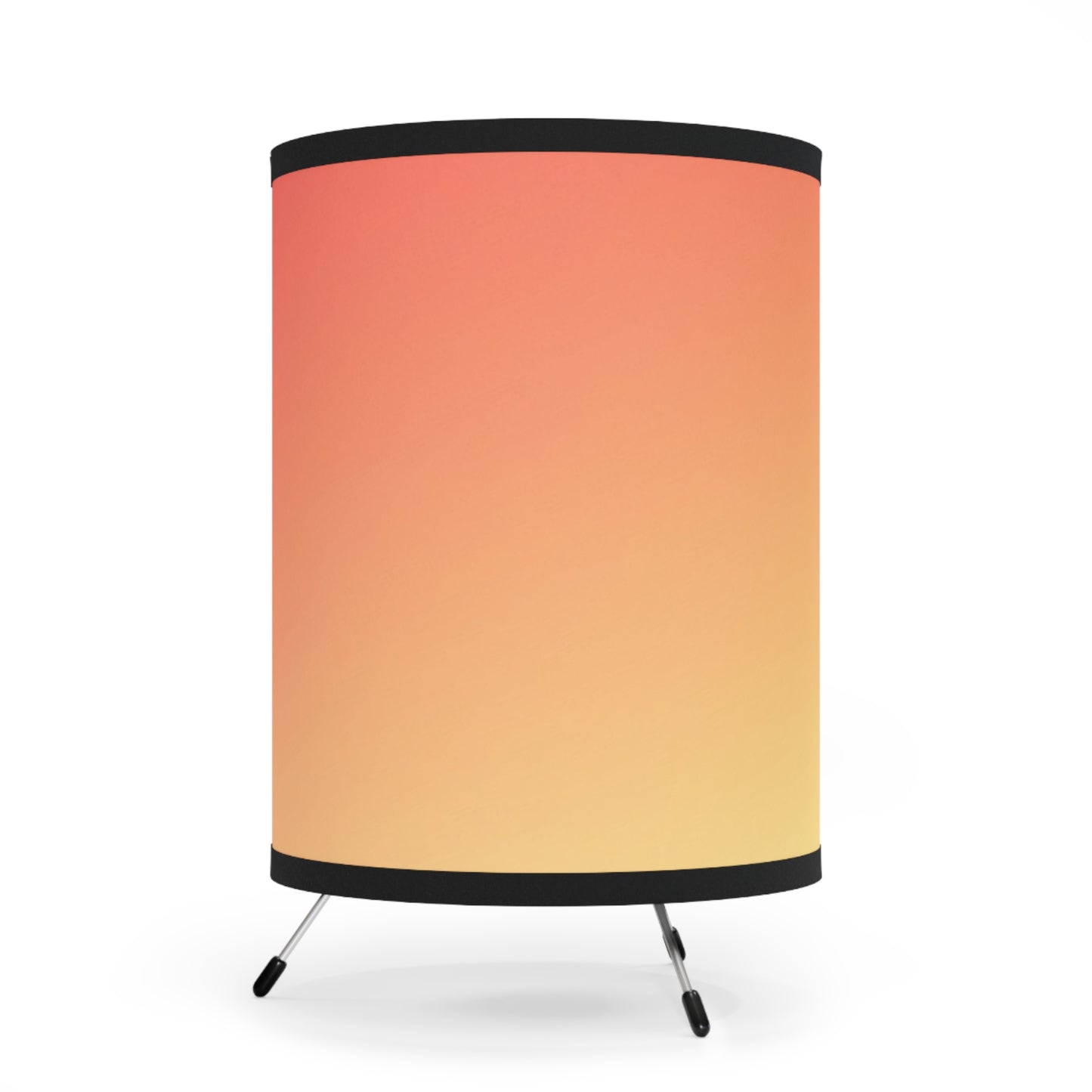 Tripod Table Lamp with Sunshine High-Res Printed Shade