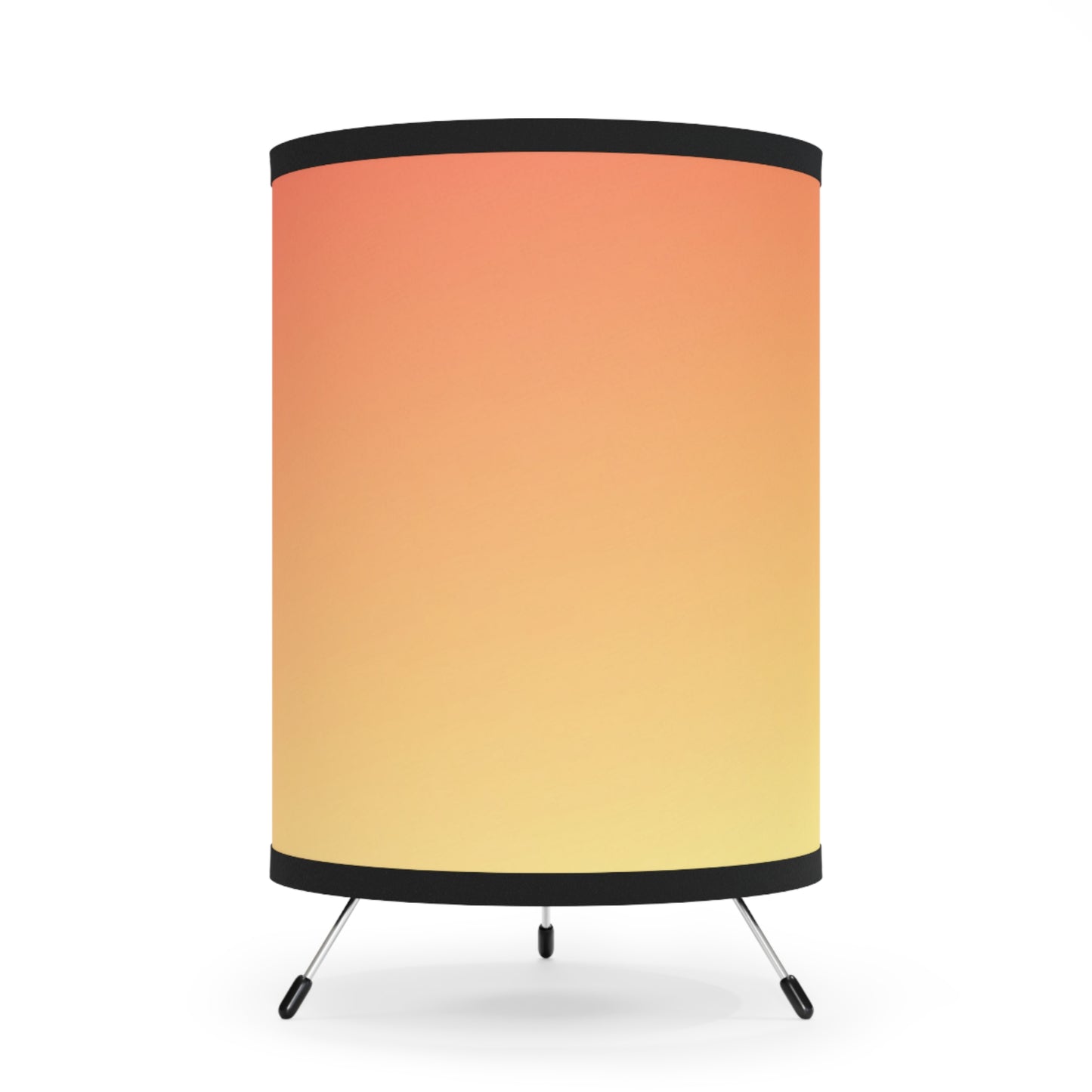 Tripod Table Lamp with Sunshine High-Res Printed Shade