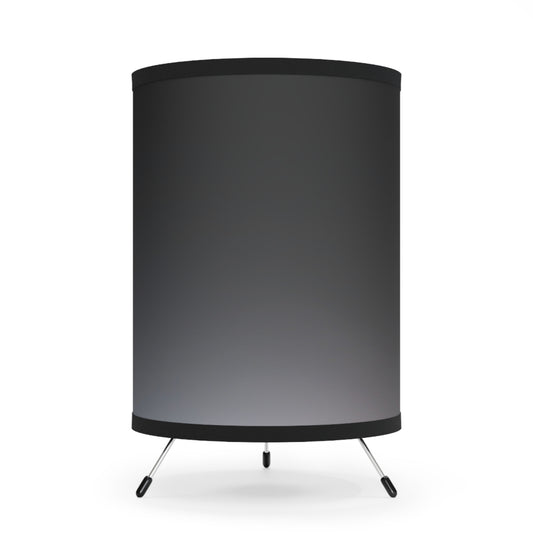 Tripod Table Lamp with Custom High-Res Printed Shade