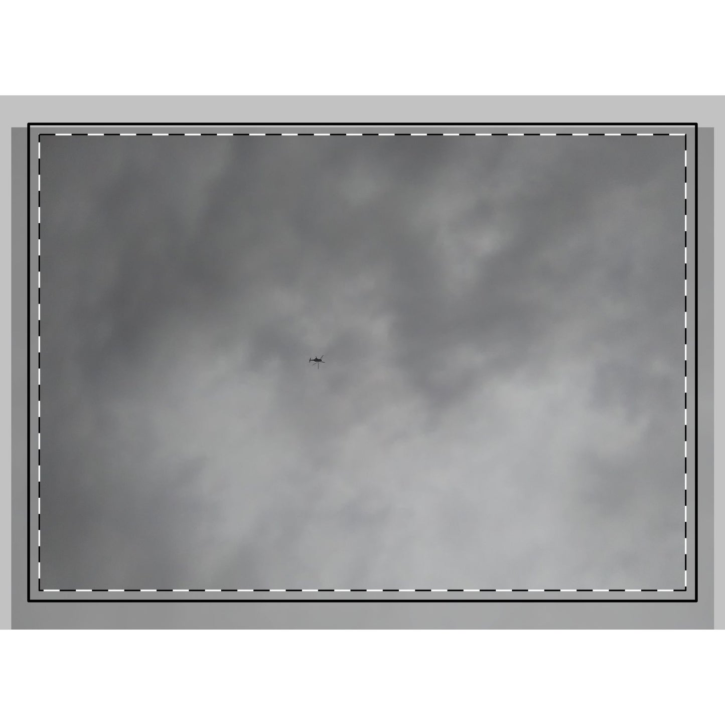Storm Cloud Area Rug — Moody Gray Minimalist Sky Design
